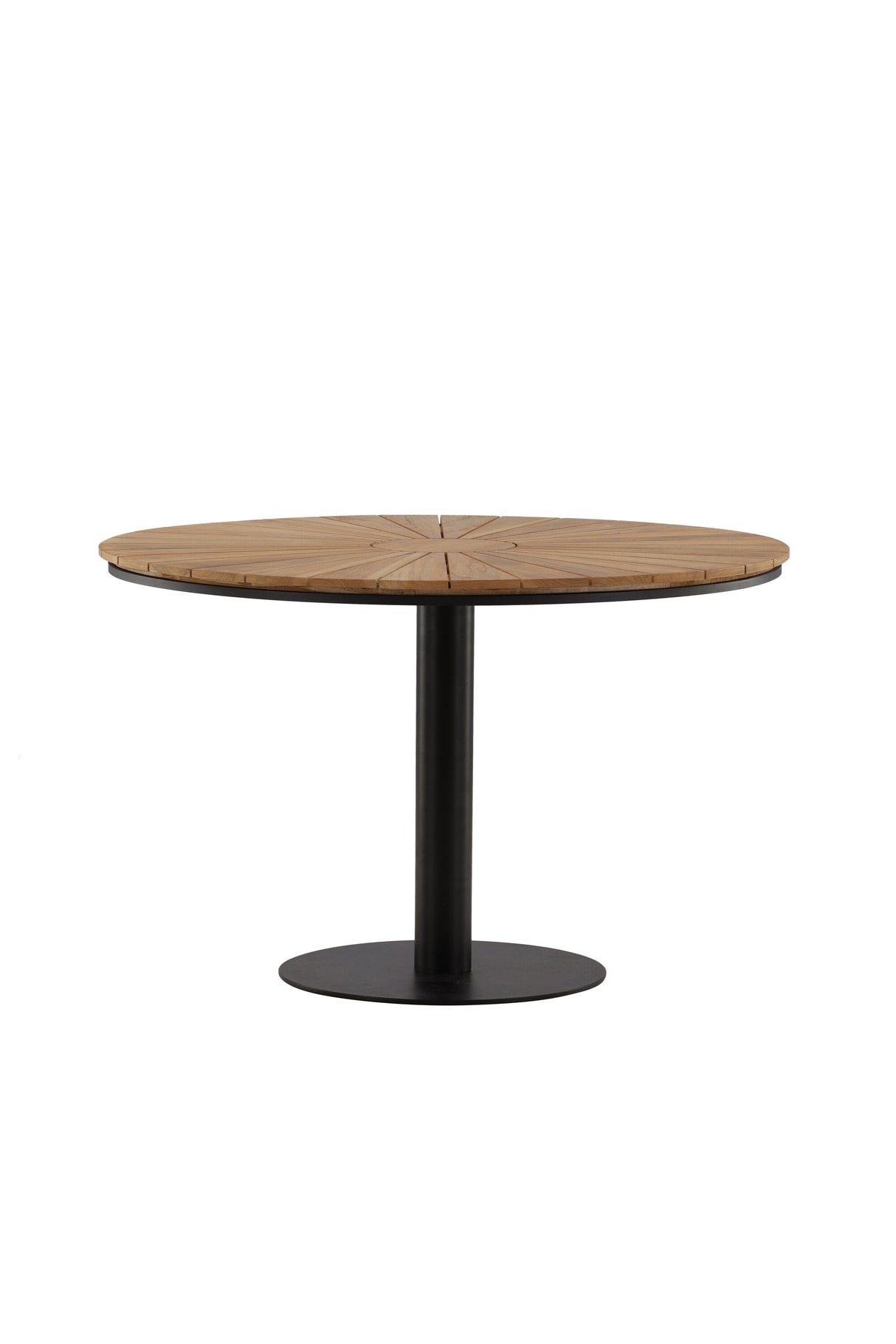 Croft Outdoor - Esstisch rund - schwarz/Aluminum - Outdoor - Esstische (rund) - ALVAHOME