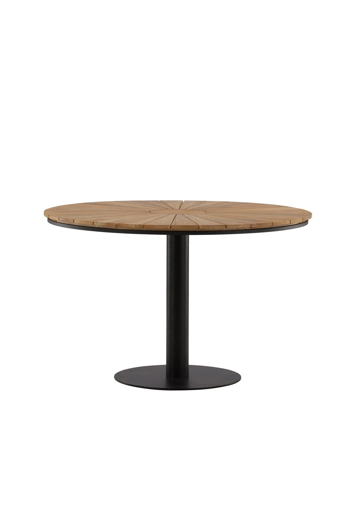 Croft Outdoor - Esstisch rund - schwarz/Aluminum - Outdoor - Esstische (rund) - ALVAHOME