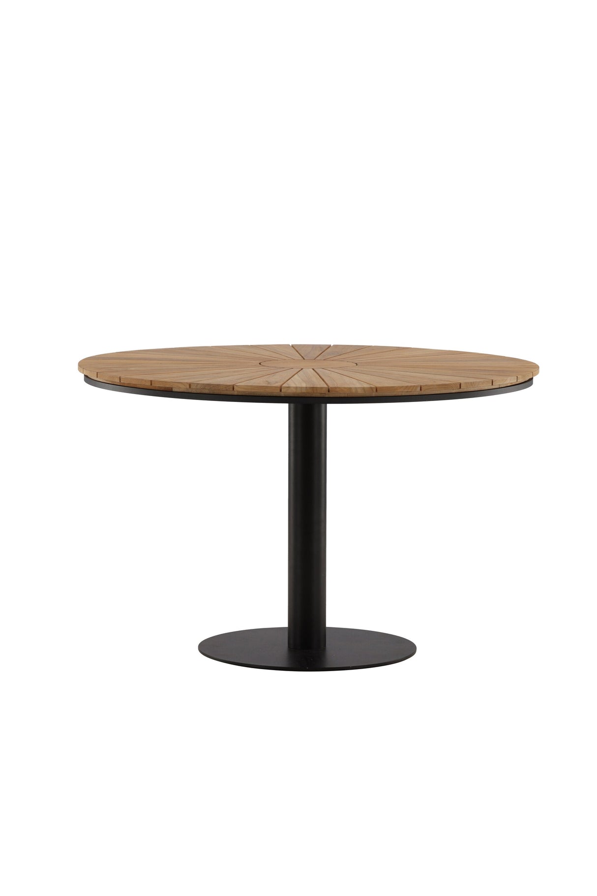 Croft Outdoor - Esstisch rund - schwarz/Aluminum - Outdoor - Esstische (rund) - ALVAHOME
