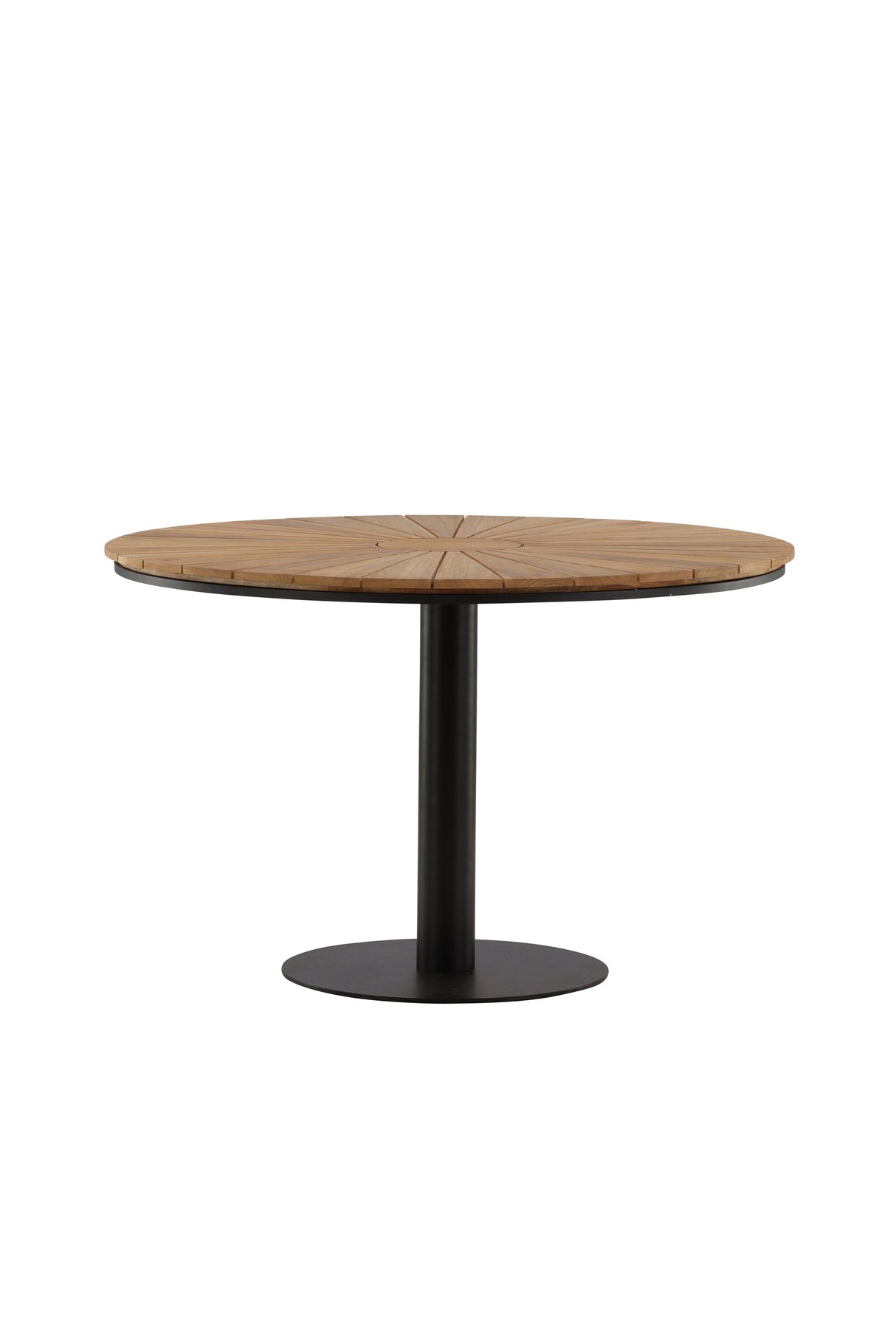 Croft Outdoor - Esstisch rund - schwarz/Aluminum - Outdoor - Esstische (rund) - ALVAHOME
