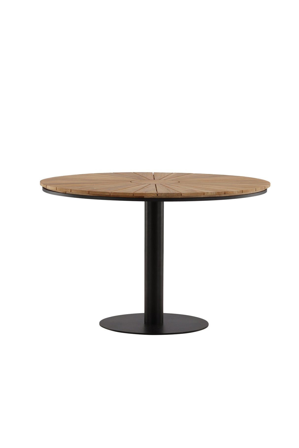 Croft Outdoor - Esstisch rund - schwarz/Aluminum - Outdoor - Esstische (rund) - ALVAHOME