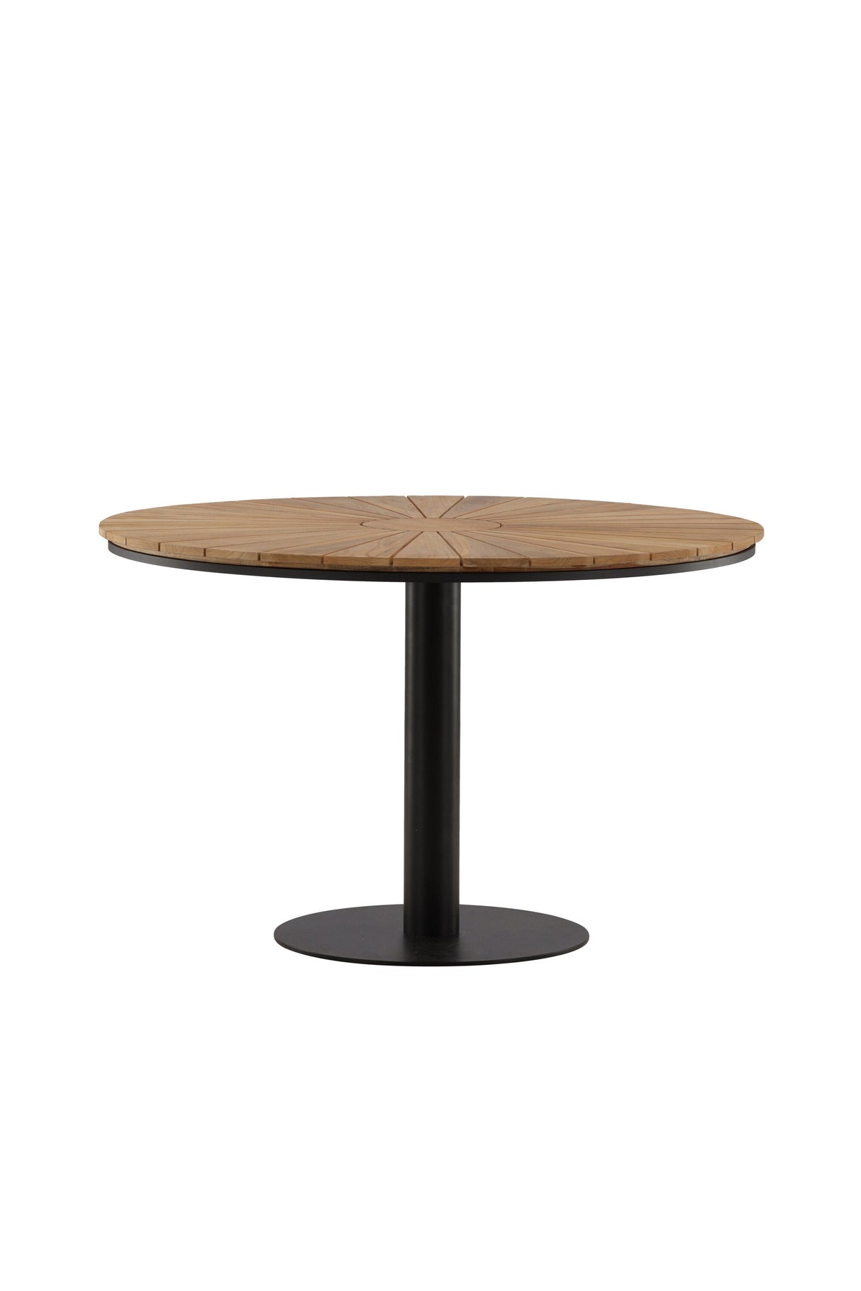Croft Outdoor - Esstisch rund - schwarz/Aluminum - Outdoor - Esstische (rund) - ALVAHOME