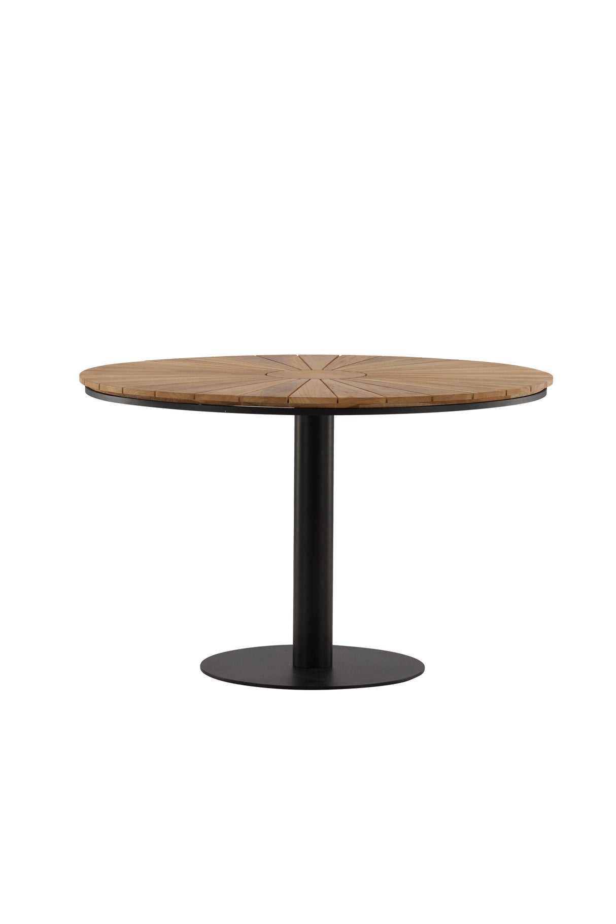 Croft Outdoor - Esstisch rund - schwarz/Aluminum - Outdoor - Esstische (rund) - ALVAHOME