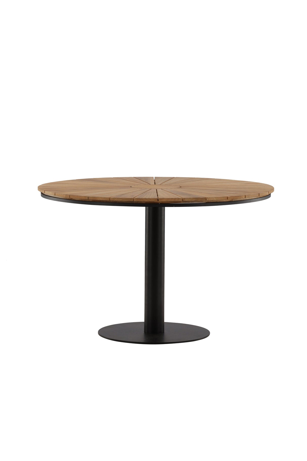 Croft Outdoor - Esstisch rund - schwarz/Aluminum - Outdoor - Esstische (rund) - ALVAHOME