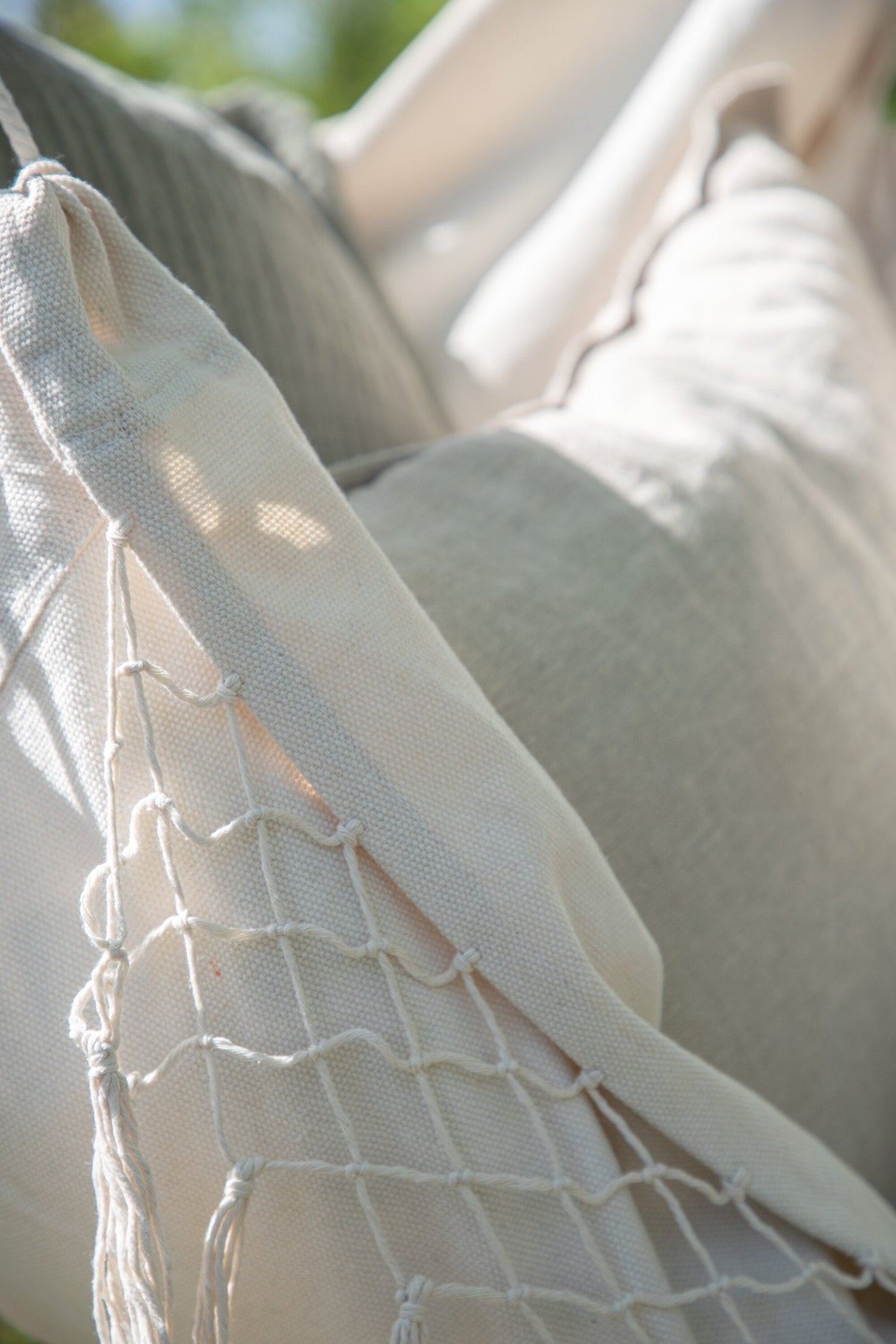 Culasi Hängesessel - weiß/Polyester - Hängesessel - ALVAHOME