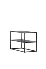 Curitiba Schuhschrank - schwarz/Stahl - Schuhschränke - ALVAHOME