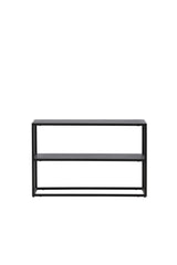 Curitiba Schuhschrank - schwarz/Stahl - Schuhschränke - ALVAHOME