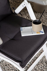Cushion Outdoor - Sitzpolster - dunkelgrau/Polyester - Outdoor - Sitzpölster - ALVAHOME