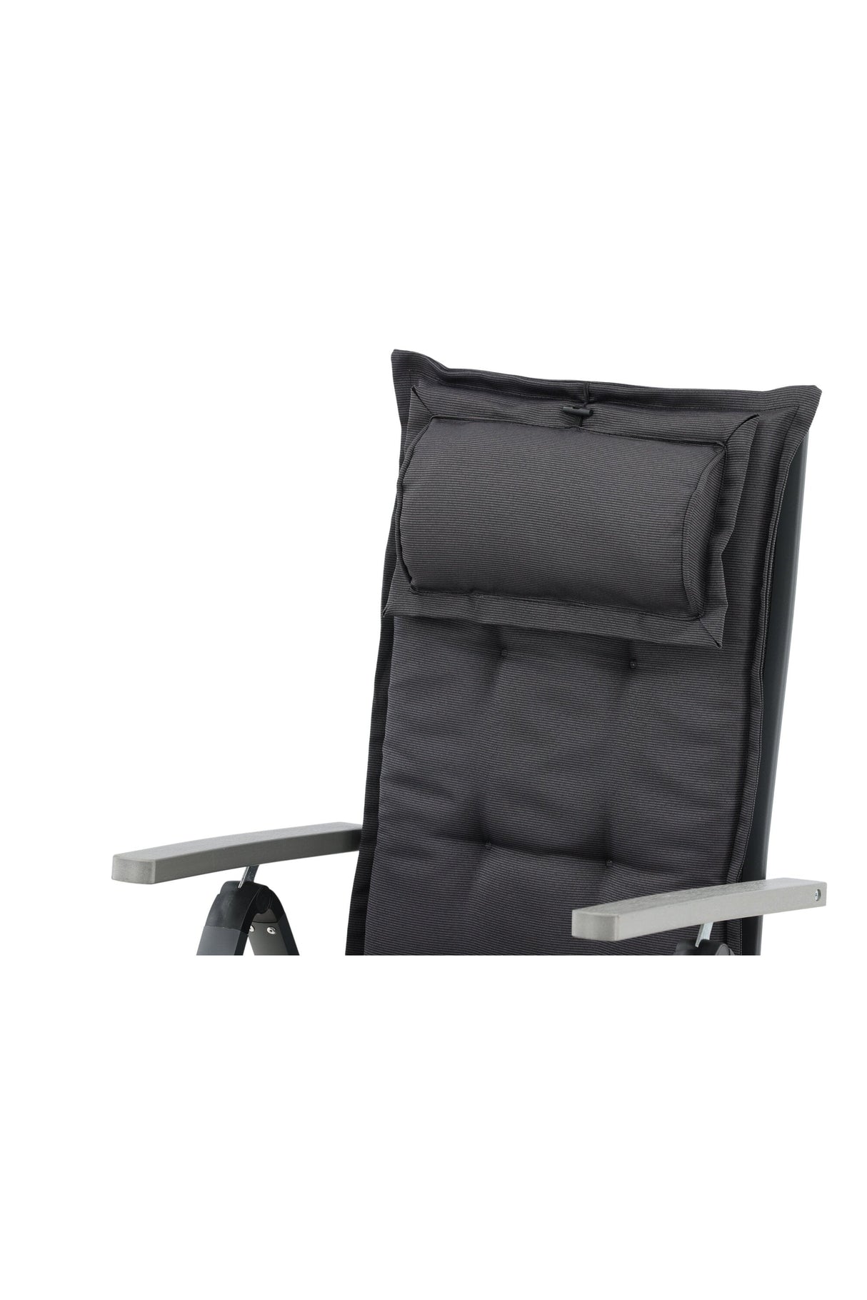 Cushion Outdoor - Sitzpolster - dunkelgrau/Polyester - Outdoor - Sitzpölster - ALVAHOME