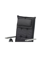Cushion Outdoor - Sitzpolster - dunkelgrau/Polyester - Outdoor - Sitzpölster - ALVAHOME