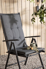 Cushion Outdoor - Sitzpolster - grau/Polyester - Outdoor - Sitzpölster - ALVAHOME