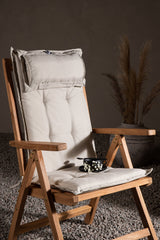 Cushion Outdoor - Sitzpolster - off - white/Polyester - Outdoor - Sitzpölster - ALVAHOME