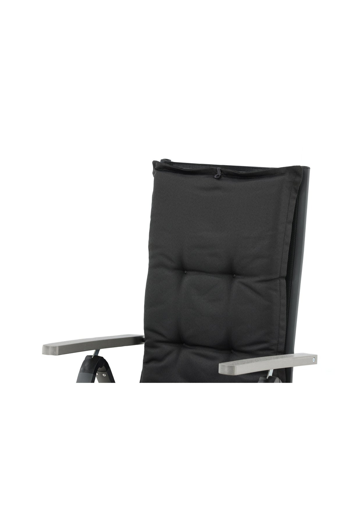 Cushion Outdoor - Sitzpolster - schwarz/Polyester - Outdoor - Sitzpölster - ALVAHOME