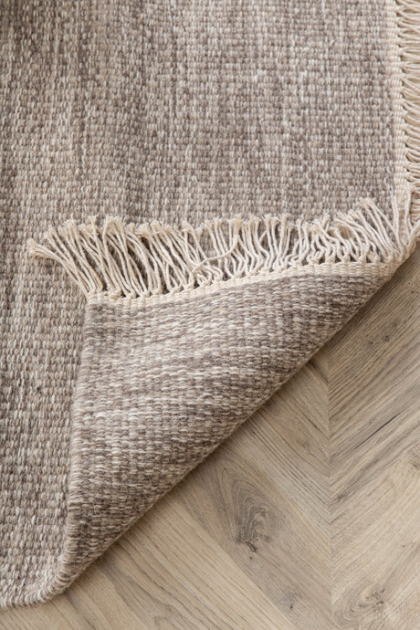 Cyrus Wohnzimmerteppich - beige/Wolle - Wohnzimmerteppiche - ALVAHOME
