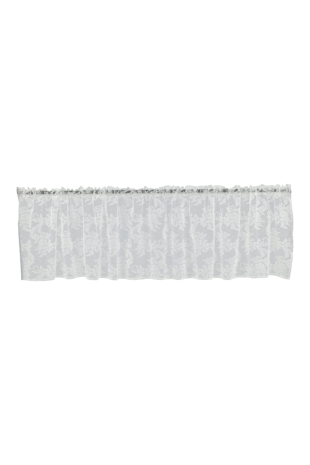 Daisy Vorhang - weiß/Polyester - Vorhänge - ALVAHOME
