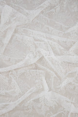 Daisy Vorhang - weiß/Polyester - Vorhänge - ALVAHOME
