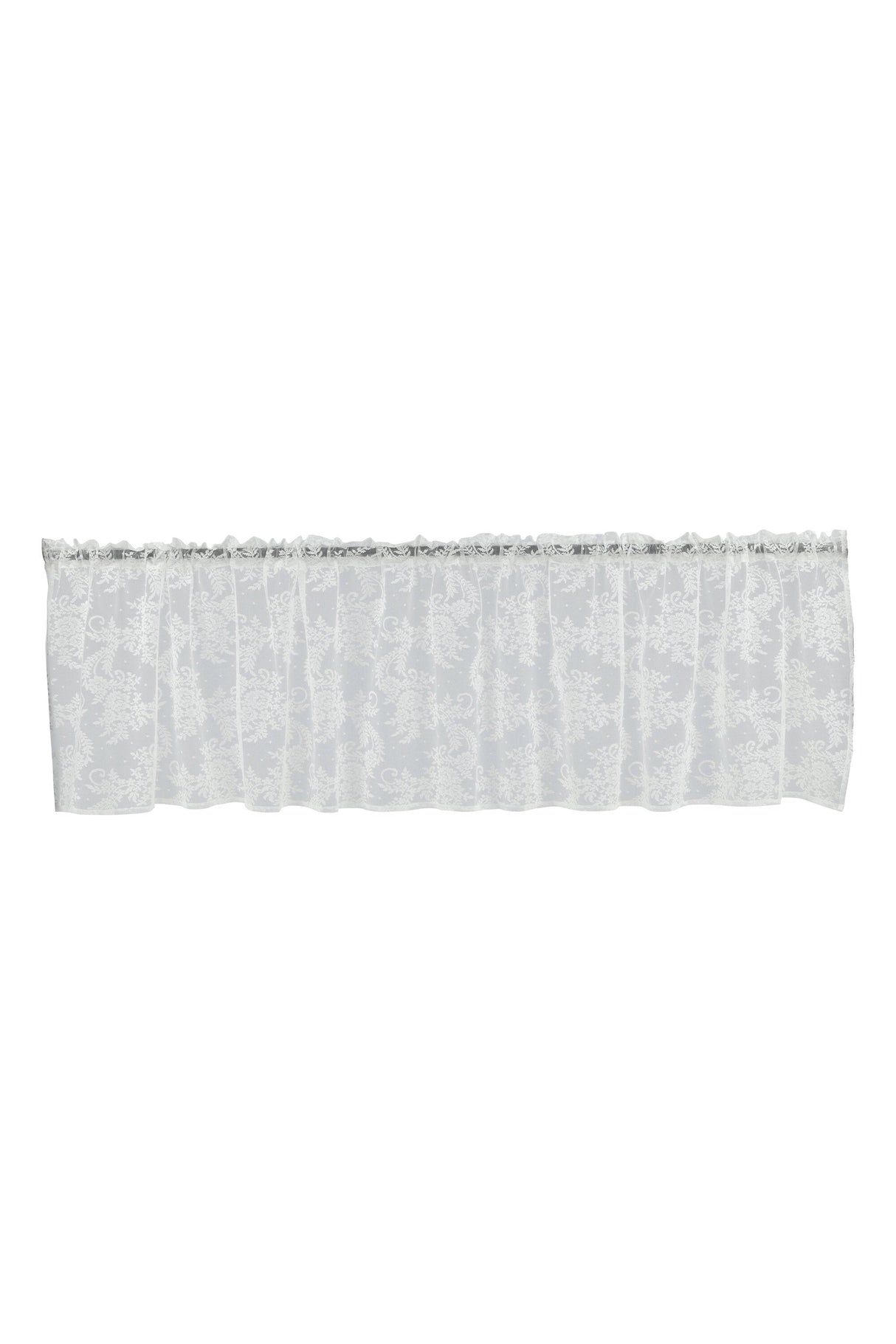 Daisy Vorhang - weiß/Polyester - Vorhänge - ALVAHOME