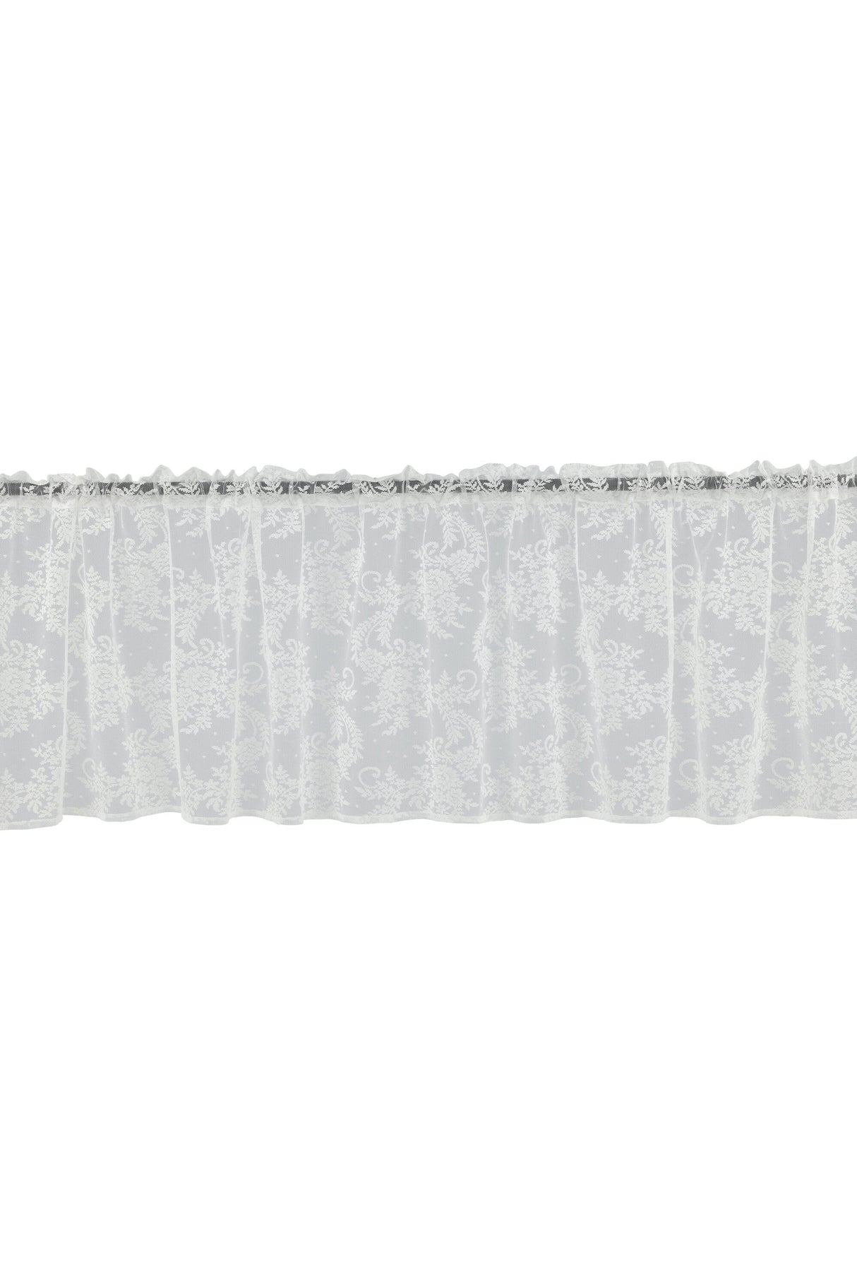 Daisy Vorhang - weiß/Polyester - Vorhänge - ALVAHOME