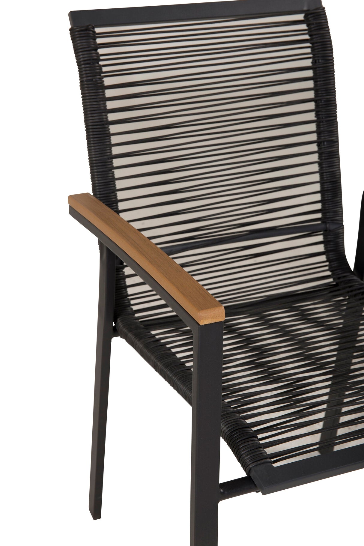 Dallas Outdoor - Essstuhl - schwarz/Stahl - Outdoor - Essstühle - ALVAHOME