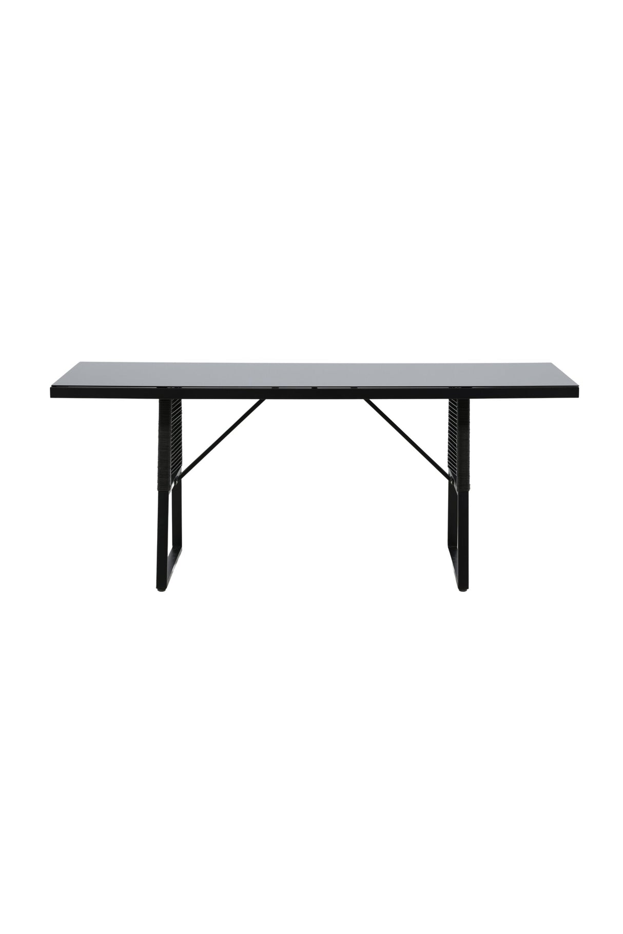 Dallas Outdoor - Esstisch rechteckig - schwarz/Stahl - Outdoor - Esstische (rechteckig) - ALVAHOME