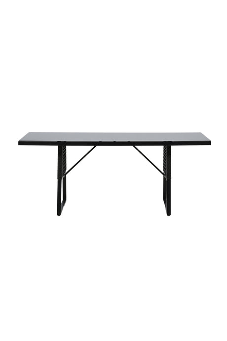Dallas Outdoor - Esstisch rechteckig - schwarz/Stahl - Outdoor - Esstische (rechteckig) - ALVAHOME