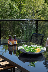 Dallas Outdoor - Esstisch rechteckig - schwarz/Stahl - Outdoor - Esstische (rechteckig) - ALVAHOME