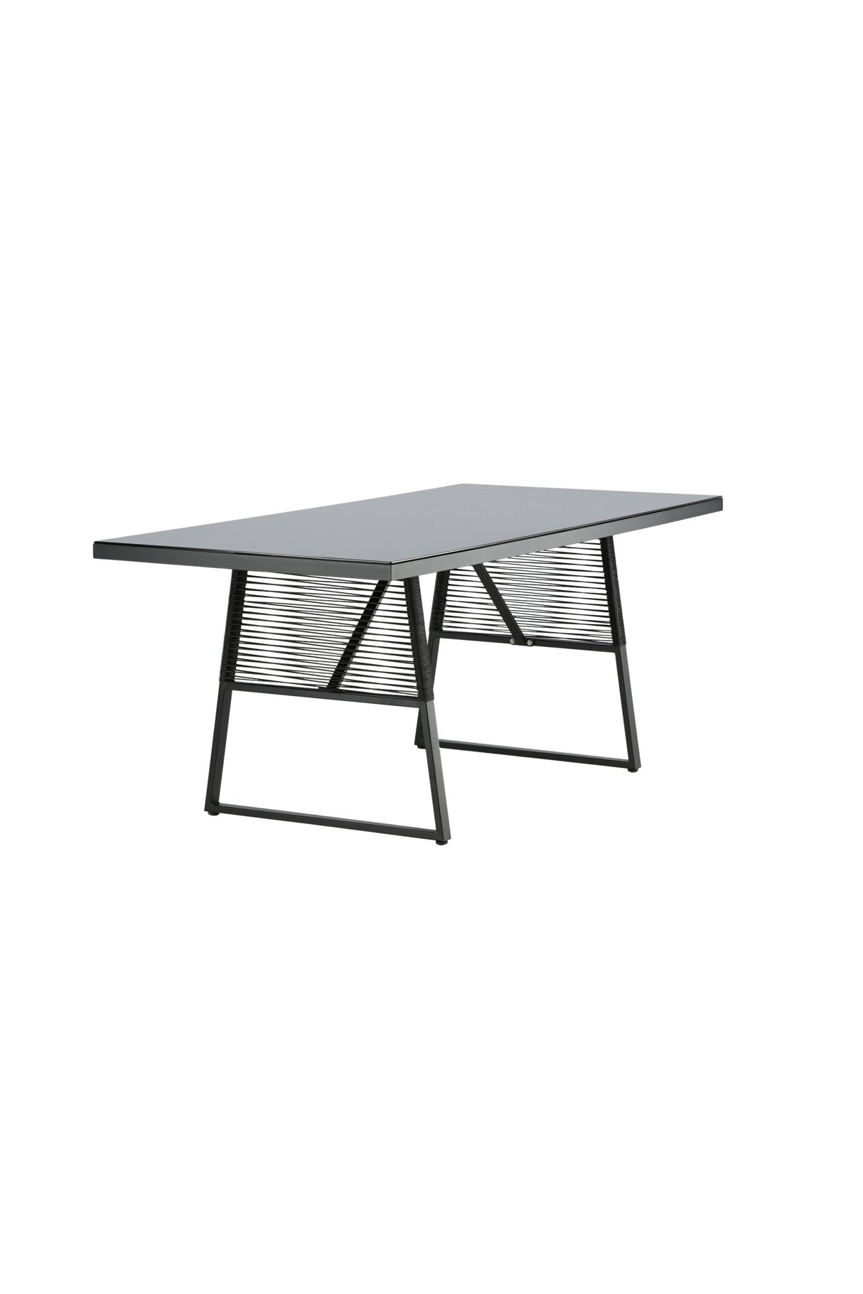 Dallas Outdoor - Esstisch rechteckig - schwarz/Stahl - Outdoor - Esstische (rechteckig) - ALVAHOME