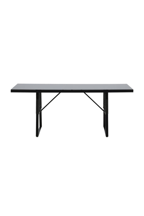 Dallas Outdoor - Esstisch rechteckig - schwarz/Stahl - Outdoor - Esstische (rechteckig) - ALVAHOME