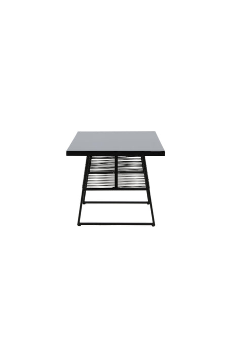 Dallas Outdoor - Esstisch rechteckig - schwarz/Stahl - Outdoor - Esstische (rechteckig) - ALVAHOME