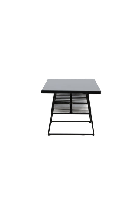 Dallas Outdoor - Esstisch rechteckig - schwarz/Stahl - Outdoor - Esstische (rechteckig) - ALVAHOME
