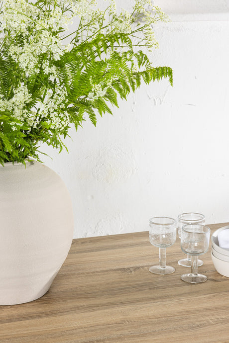 Damon rechteckiger Esstisch - white - wash/MDF - Rechteckige Esstische - ALVAHOME
