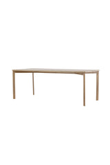 Damon rechteckiger Esstisch - white - wash/MDF - Rechteckige Esstische - ALVAHOME