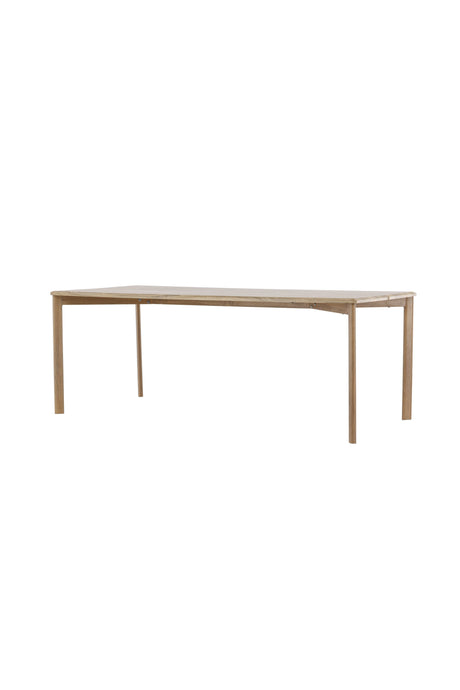 Damon rechteckiger Esstisch - white - wash/MDF - Rechteckige Esstische - ALVAHOME