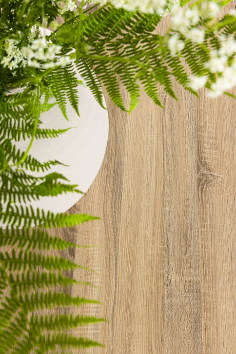 Damon rechteckiger Esstisch - white - wash/MDF - Rechteckige Esstische - ALVAHOME