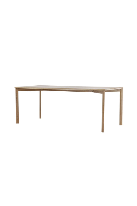 Damon rechteckiger Esstisch - white - wash/MDF - Rechteckige Esstische - ALVAHOME