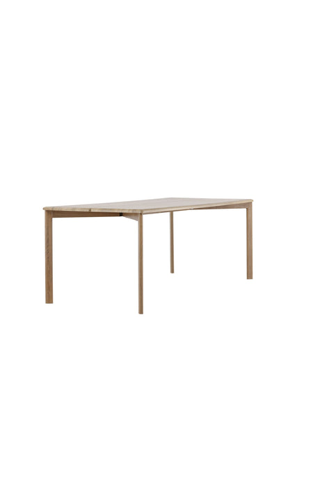 Damon rechteckiger Esstisch - white - wash/MDF - Rechteckige Esstische - ALVAHOME