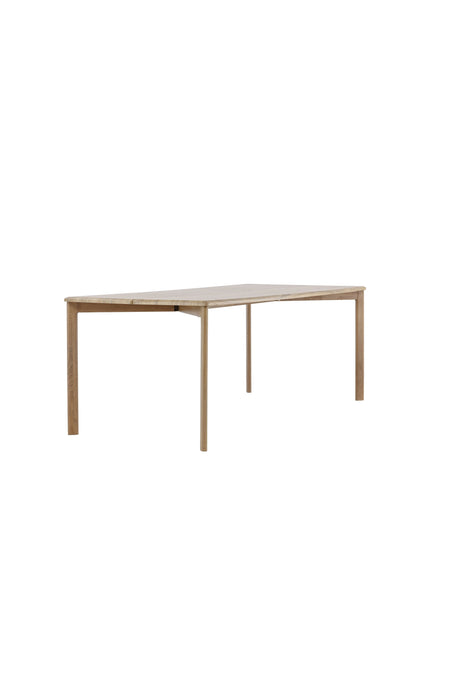 Damon rechteckiger Esstisch - white - wash/MDF - Rechteckige Esstische - ALVAHOME