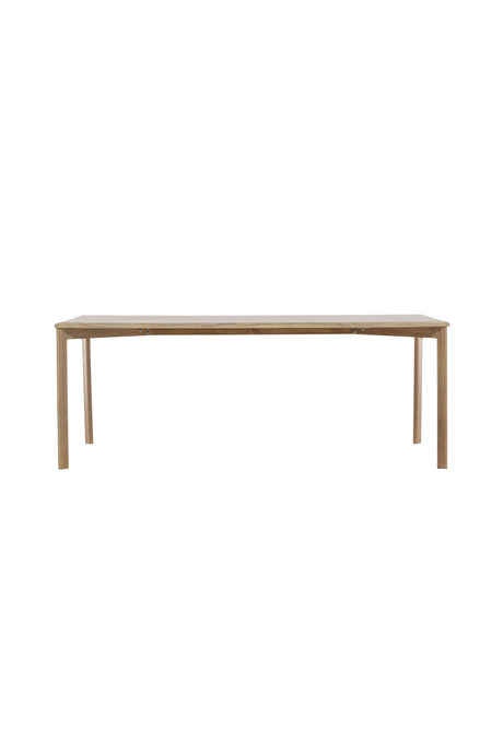Damon rechteckiger Esstisch - white - wash/MDF - Rechteckige Esstische - ALVAHOME