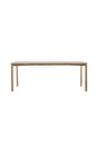 Damon rechteckiger Esstisch - white - wash/MDF - Rechteckige Esstische - ALVAHOME