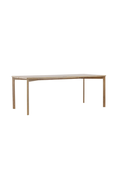Damon rechteckiger Esstisch - white - wash/MDF - Rechteckige Esstische - ALVAHOME