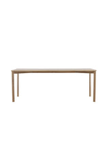 Damon rechteckiger Esstisch - white - wash/MDF - Rechteckige Esstische - ALVAHOME