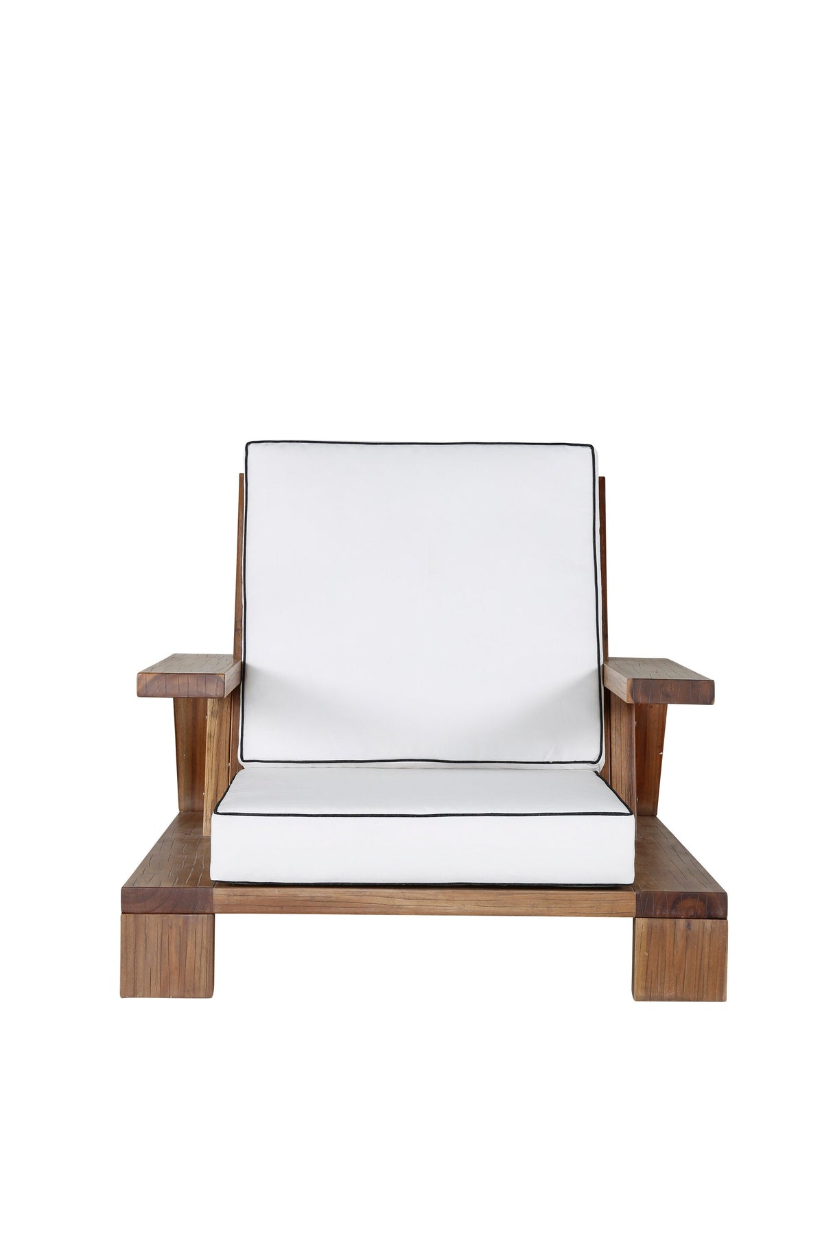Daria Outdoor Lounge - Stuhl - braun/Akazie - Accent Chair - ALVAHOME