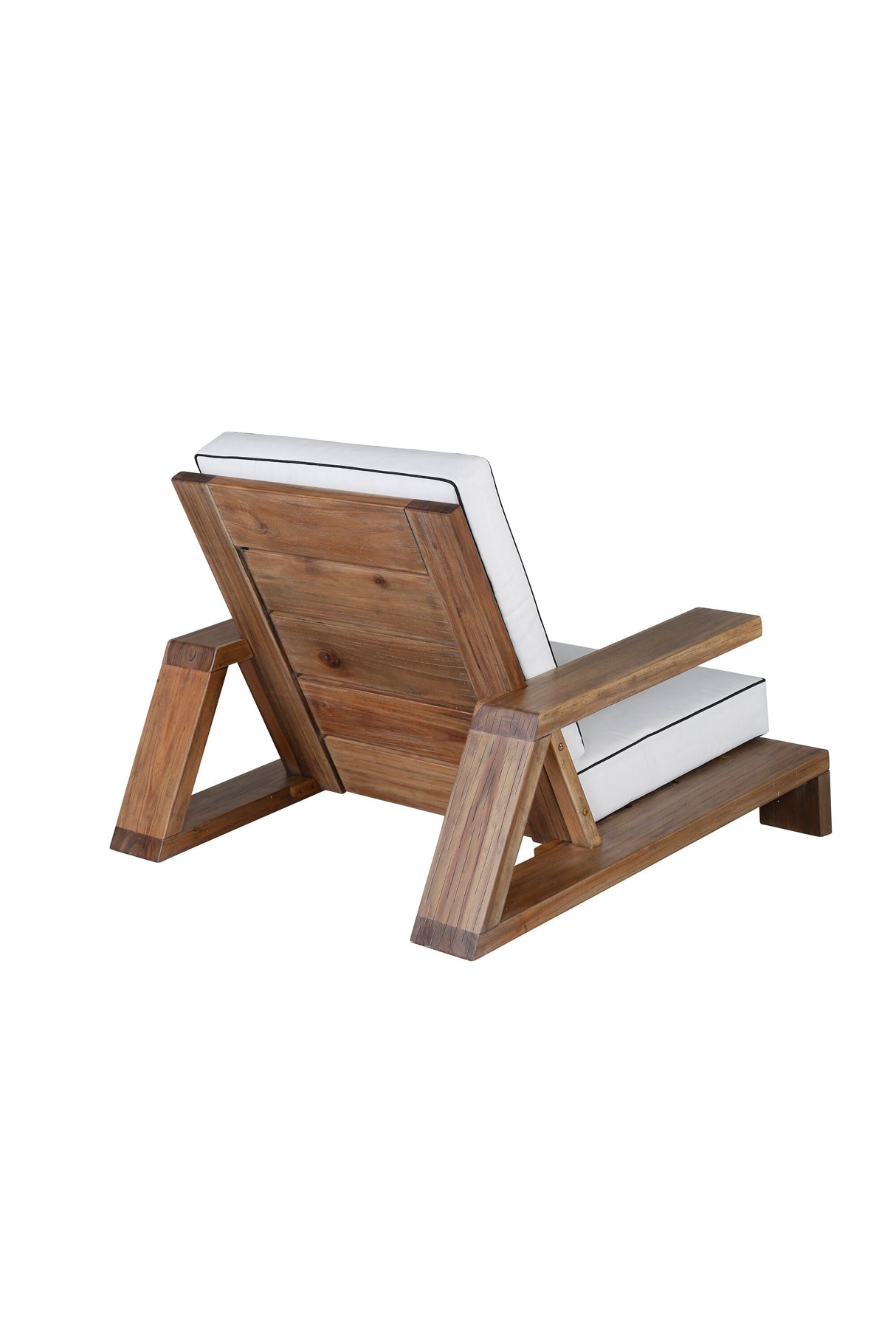 Daria Outdoor Lounge - Stuhl - braun/Akazie - Accent Chair - ALVAHOME