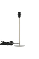 Dasir Tischlampe - beige/Stahl - Tischlampen - ALVAHOME