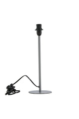 Dasir Tischlampe - hellgrau/Stahl - Tischlampen - ALVAHOME