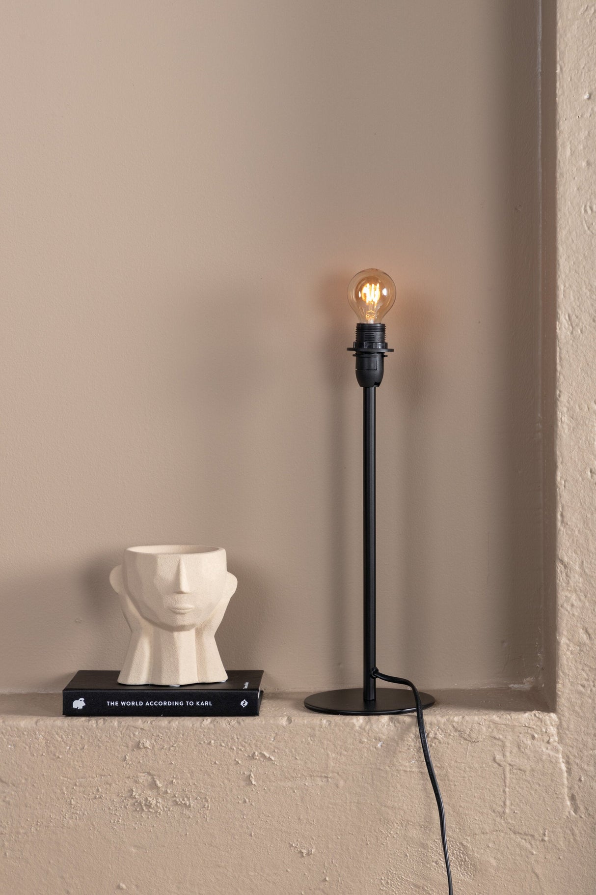 Dasir Tischlampe - schwarz/Stahl - Tischlampen - ALVAHOME