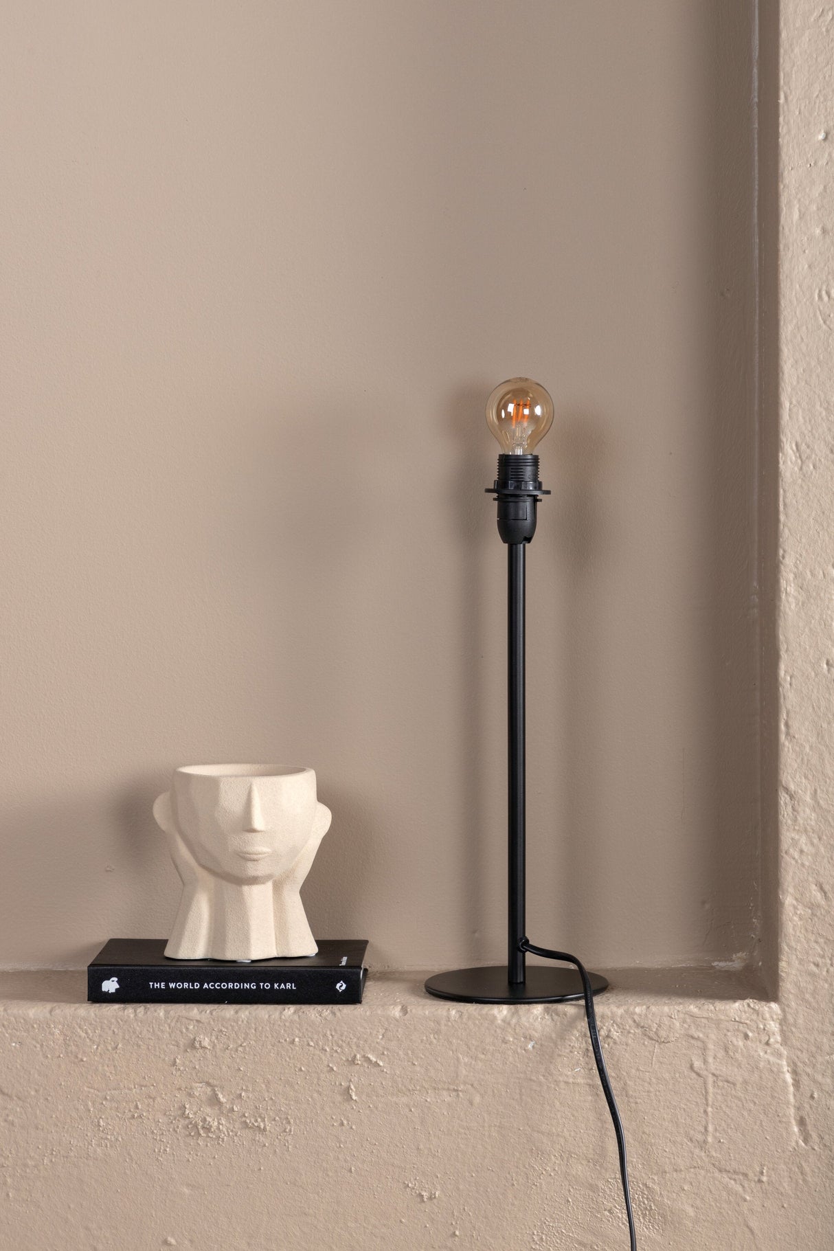 Dasir Tischlampe - schwarz/Stahl - Tischlampen - ALVAHOME