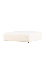 Davie Pouf - beige/Vlies - Ottomane / Poufs - ALVAHOME