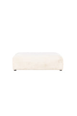 Davie Pouf - beige/Vlies - Ottomane / Poufs - ALVAHOME