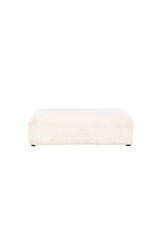 Davie Pouf - beige/Vlies - Ottomane / Poufs - ALVAHOME